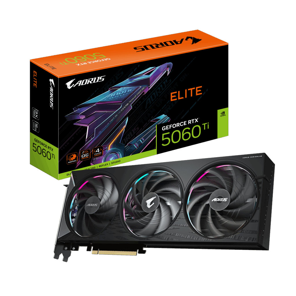 AORUS GeForce RTX™ 5060 Ti ELITE 16G - CDL Trading Pte Ltd